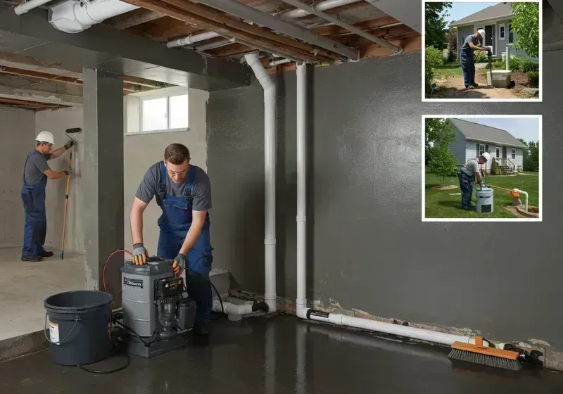 Basement Waterproofing and Flood Prevention process in Mundelein, IL